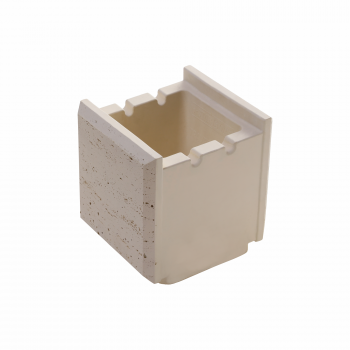 Boltar gard Traverstone Block 20x20 Smoke 72bucati/palet